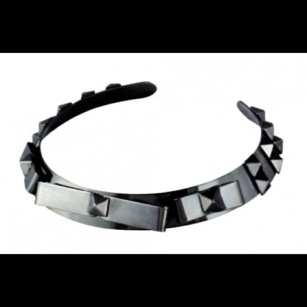 Fallon metal bow collar necklace